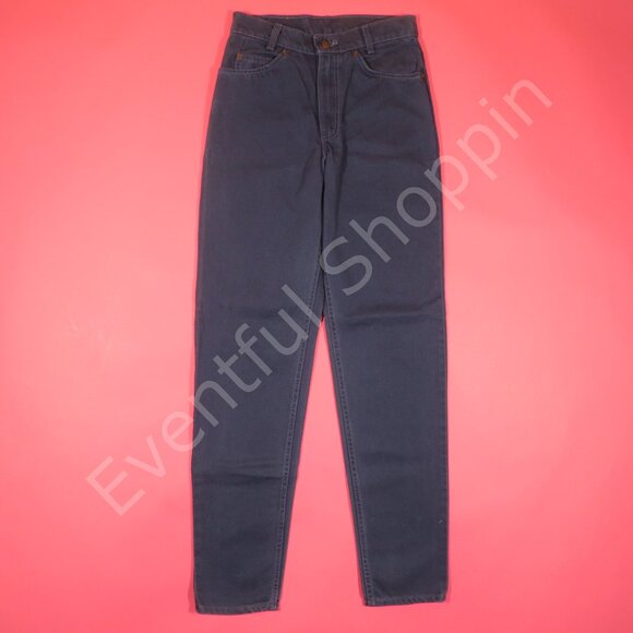 Vintage Levis 550 Jeans Mens 29 Purple Relaxed Fit Loose Student Denim 90s New - Picture 2 of 10